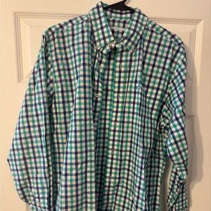 Medium Men’s Southern Tide Long sleeve - Blue plaid